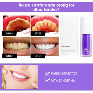 Serum för tandfärgskorrigering