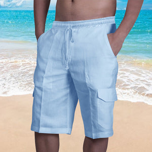 Men's Casual Linen Shorts