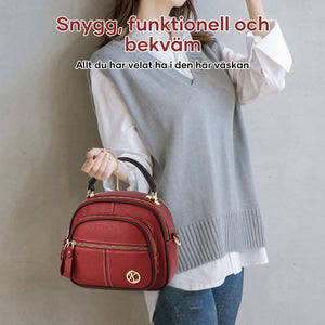 Klassisk multifunktionell justerbar crossbody-väska