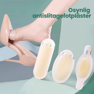 Osynliga anti-slitage-fotplåster