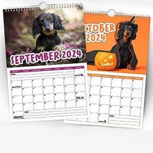 Ladda upp bild till gallerivisning, Cheeky Dachshunds - 2024 Väggkalender
