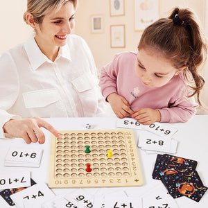 🔢Montessori Multiplikation och Addition brädspel