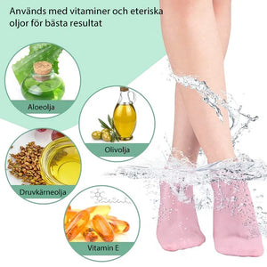 Dam Foot Spa Pedikyr Silikonstrumpor