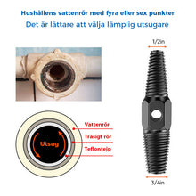 Ladda upp bild till gallerivisning, Skruvdragare för brutet rör
