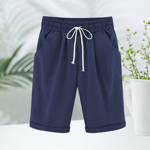 Elastic Waist Casual Comfy Summer Shorts