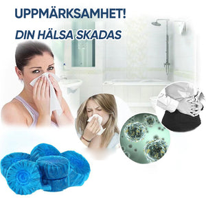 Automatisk deodorant toalettrengöring (6 st)