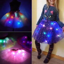 Ladda upp bild till gallerivisning, 👗Magisk och lysande LED Tutu-kjol
