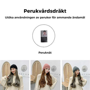 Vinterhår Peruk hatt