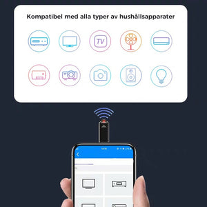 Infraröd fjärrkontroll för mobiltelefon