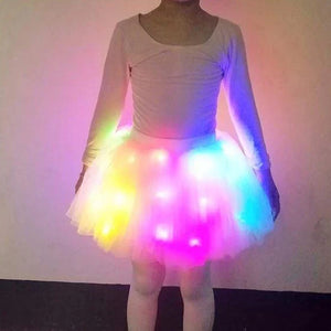 👗Magisk och lysande LED Tutu-kjol