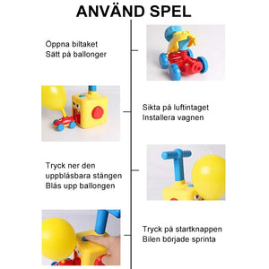 Ballonger Bil Intelligence leksak för barn