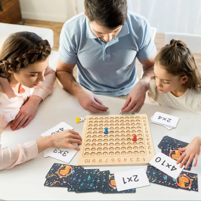 🔢Montessori Multiplikation och Addition brädspel