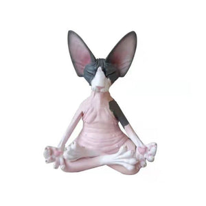 Sfinx katt yogastaty