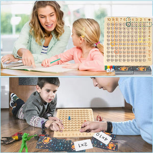 🔢Montessori Multiplikation och Addition brädspel