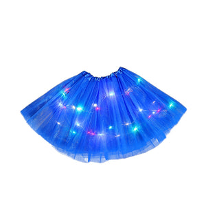 👗Magisk och lysande LED Tutu-kjol