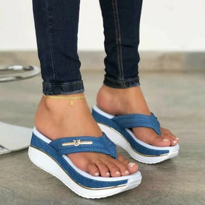 Casual plattforms flipflops