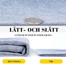 Ladda upp bild till gallerivisning, Jeans med vida ben för kvinnor
