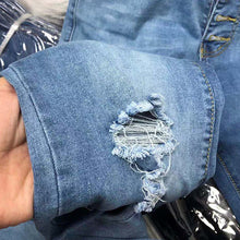 Ladda upp bild till gallerivisning, Femknäppta slitna jeans
