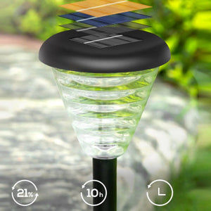 Waterproof Solar Lawn Lamps (2 PCS)