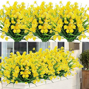 Outdoor Artificial Flowers (2 bundles)