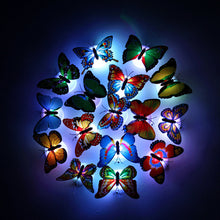 Ladda upp bild till gallerivisning, 3D LED Butterfly Decoration Night Light
