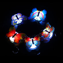 Ladda upp bild till gallerivisning, 3D LED Butterfly Decoration Night Light
