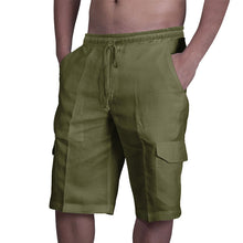 Ladda upp bild till gallerivisning, Men&#39;s Casual Linen Shorts
