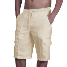 Ladda upp bild till gallerivisning, Men&#39;s Casual Linen Shorts
