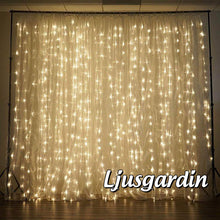 Ladda upp bild till gallerivisning, Twinkle Star 300 LED Ljusgardin
