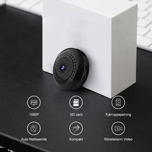 Uppgradera Mini WIFI-Kamera Vidvinkel