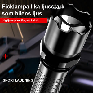 Kraftfull LED-ficklampa