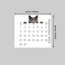 Ladda upp bild till gallerivisning, 🐱2024 kikar kattskrivbordskalender
