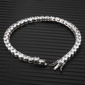 Glittrande Moissanite armband