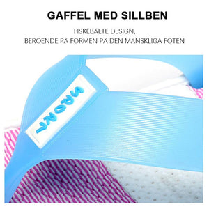 Dam Soft Rainbow Flip-Flops Sandaler