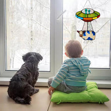 Ladda upp bild till gallerivisning, Målat UFO Ko Hänge
