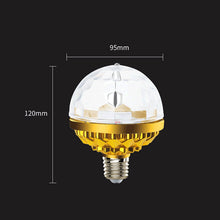 Ladda upp bild till gallerivisning, Färgglad roterande magisk bollljus
