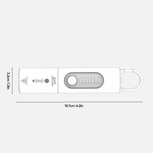 LED-uppladdningsbara ficklampa