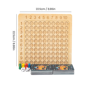 🔢Montessori Multiplikation och Addition brädspel