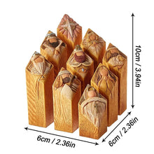 Ladda upp bild till gallerivisning, 9 st Himmelska födelseträdpelare Statyer
