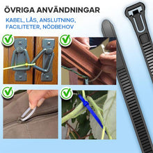 Ladda upp bild till gallerivisning, Återanvändbara Slipsar (100st)
