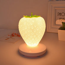 Ladda upp bild till gallerivisning, Strawberry nattlampa mjuk silikon bordslampa
