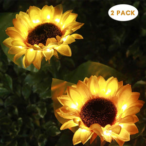 Solar Sunflower Light, 2 st