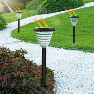 Waterproof Solar Lawn Lamps (2 PCS)