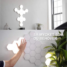 Ladda upp bild till gallerivisning, Sexkantig vägglampa med kreativ geometri
