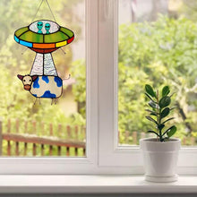 Ladda upp bild till gallerivisning, Målat UFO Ko Hänge
