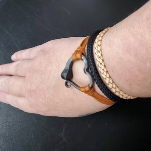 Handgjort kärlek hästsko nagelarmband