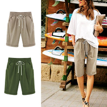 Ladda upp bild till gallerivisning, Elastic Waist Casual Comfy Summer Shorts
