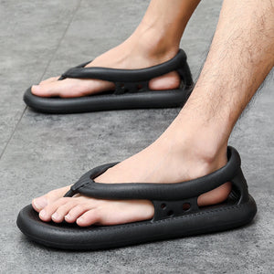 Halkfria flip flops för sommarstrand