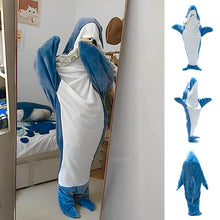 Ladda upp bild till gallerivisning, Shark pyjamas i ett stycke
