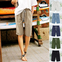 Ladda upp bild till gallerivisning, Elastic Waist Casual Comfy Summer Shorts
